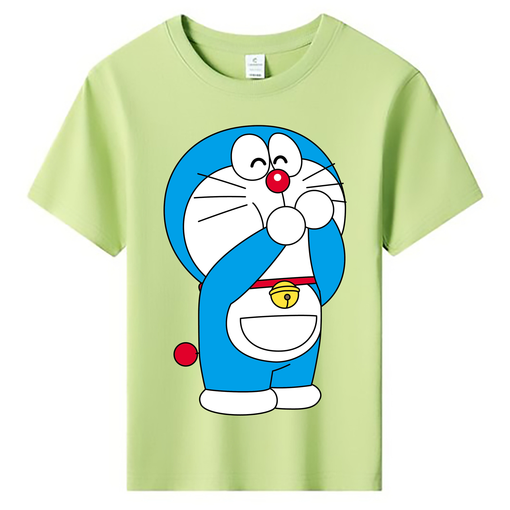 （画像用） ドラえもん Doraemon 綿100％キッズTシャツ（フロントプリント）